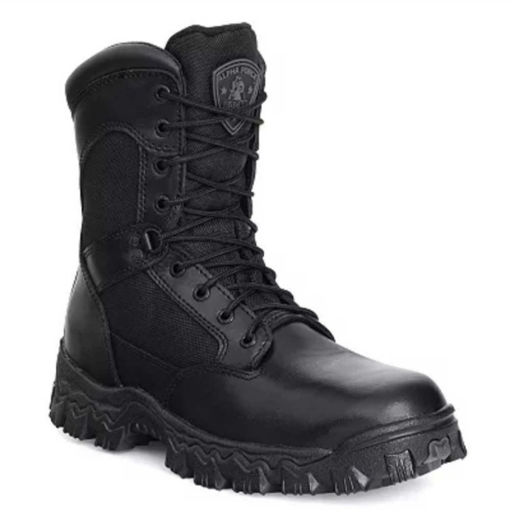 Rocky AlphaForce Men's Waterproof Duty Boots Sz 9 Med